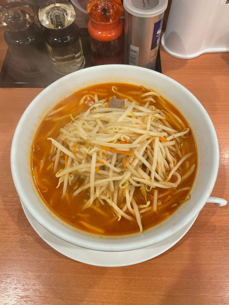「秘伝の辛味噌ラーメン(610円)」@日高屋 日ノ出町駅前店の写真