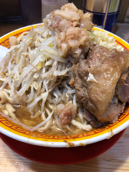 「ラーメン少なめ豚1枚」@えどもんど 中野の写真