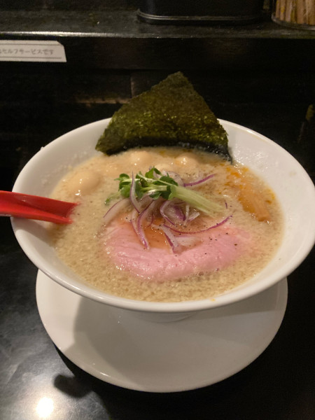 「背脂中華そば醤油細麺」@HAYATEの写真