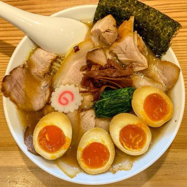 「しおチャーシューメン ¥1,400 味玉×2 ¥240」@オランダ軒の写真