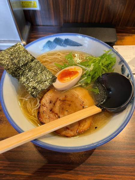 「柚子塩らーめん」@AFURI 中目黒店の写真