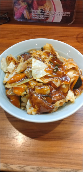 「源丸冷やし(大盛)」@麺屋 源丸の写真