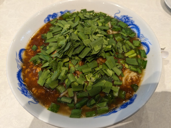 「モツニラあんかけラーメン」@大塚 幸龍軒の写真