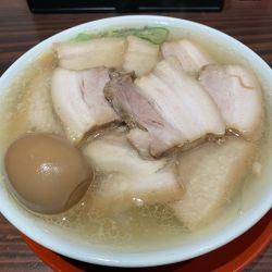 肉そば(煮たまご)