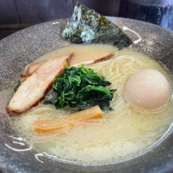 鶏白湯塩ラーメン（並）たまご