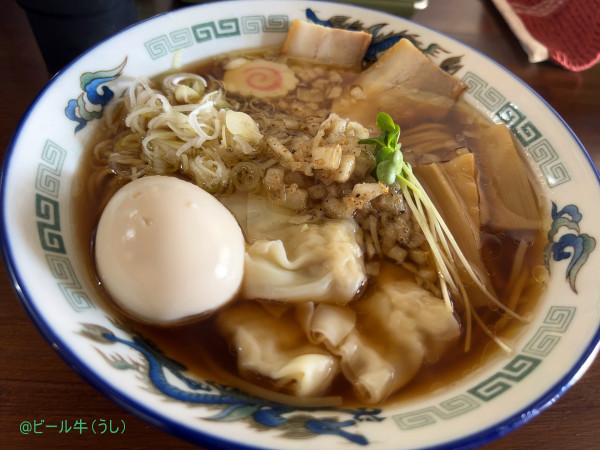 「特製だし醤油らぁめん(1100円)」@だし醤油らぁめん 双葉の写真