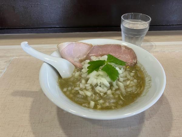 「煮干そば　玉ねぎまし」@中華そば ふじ野の写真