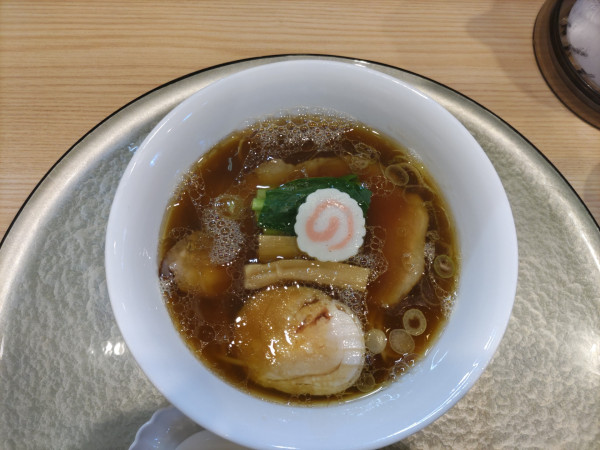 「黒出汁」@中華そば 深緑の写真