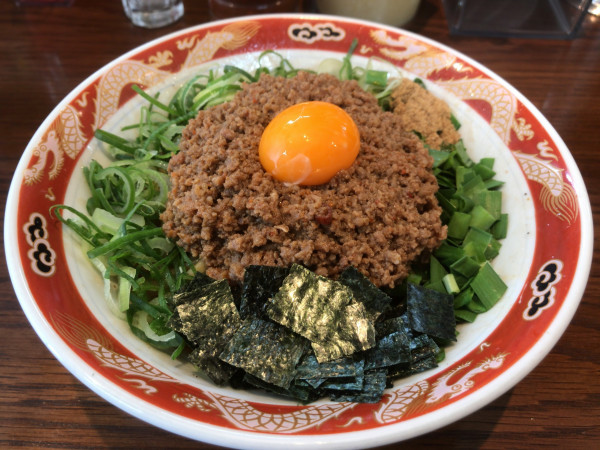 「台湾まぜそば」@ラーメンかなやの写真