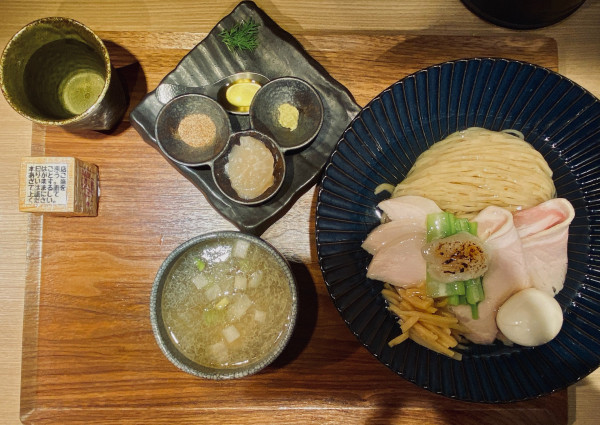 「『特製』帆立の昆布水つけ麺【塩】:1,600円」@Tokyo Style Noodle ほたて日和の写真