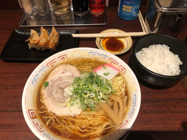「中華そば」@紀州和歌山ラーメン まっち棒 溝の口店の写真