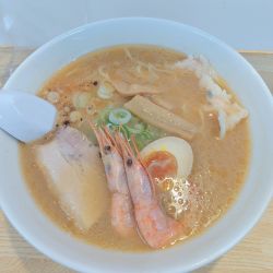 ましけ甘海老味噌ラーメンスペシャル