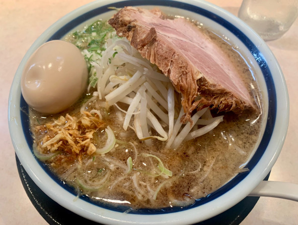 「醤油ラーメン+味付玉子」@神名備の写真