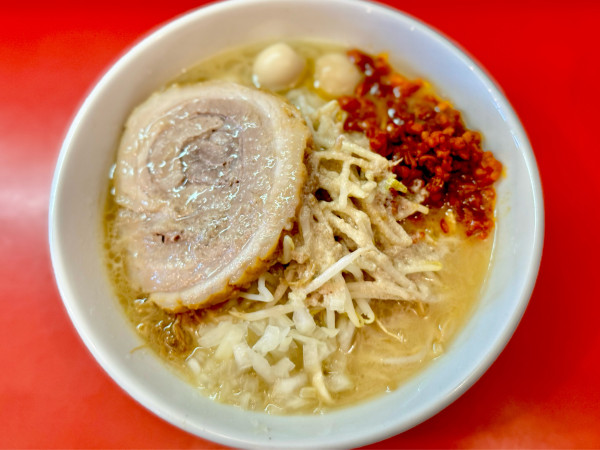 「ラーメン(小)850円」@自家製麺 ダイサンの写真