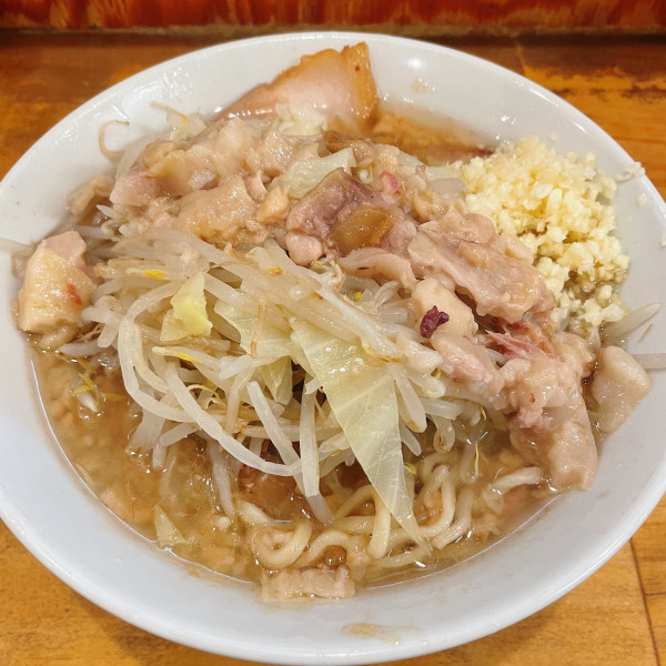「小ラーメン　850円」@ラーメン二郎 前橋千代田町店の写真