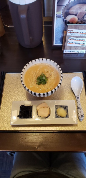 「限定 濃厚あん肝らぁ麺」@麺屋 八っすんばの写真