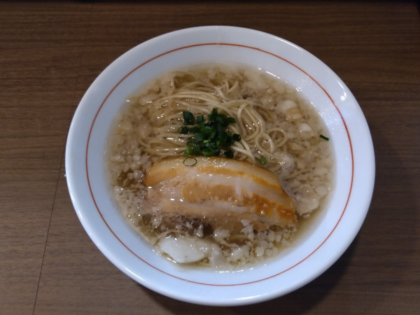 「豚清湯そば(塩)(950円)」@ラーメン謝の写真