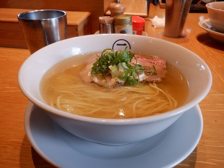 「塩そば」@中華そば 二階堂の写真