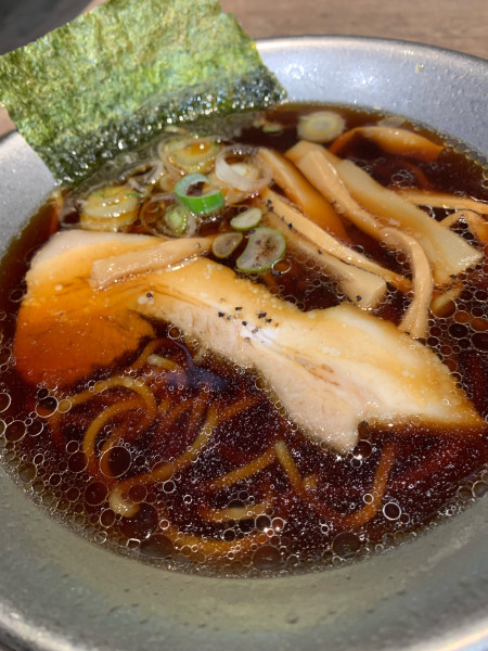 「ブラックラーメン」@北陸自動車道下り有磯海SAの写真