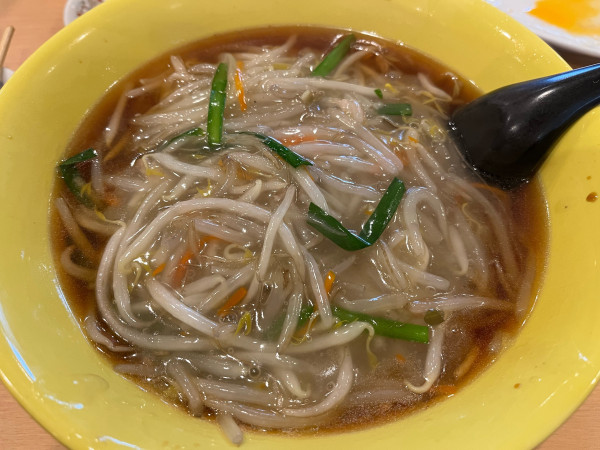 「サンマーメン固め600円」@龍王 本店の写真