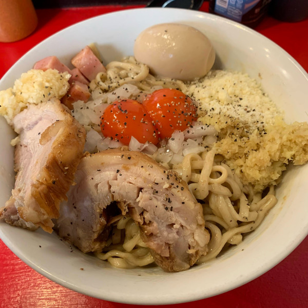 「汁なし」@ラーメン鷹の目 北千住店の写真