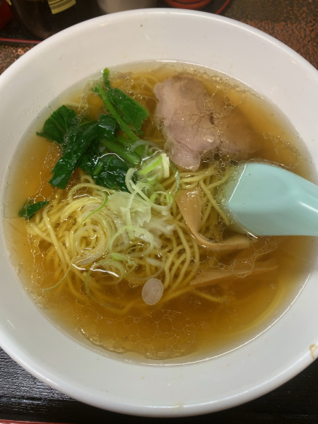 「半ラーメン」@味覚飯店の写真