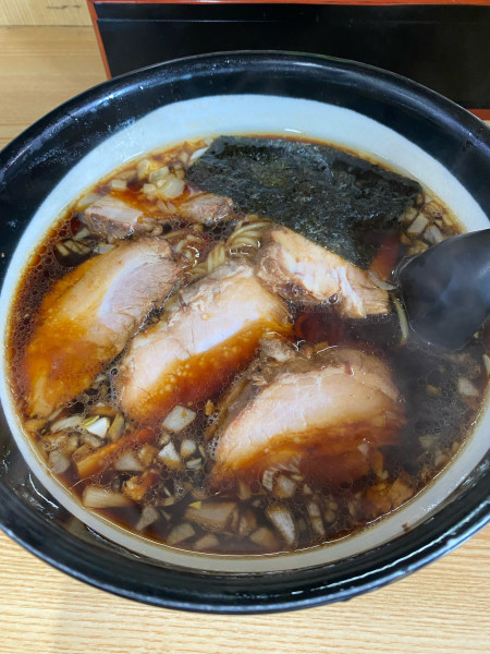 「チャーシューメン➕麺固め」@炭一らーめんの写真