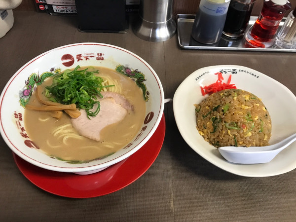 「チャー定こってり」@天下一品 錦糸町店の写真