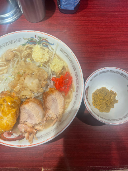 「小らーめん　ぶっカリー」@豚山 白楽店の写真