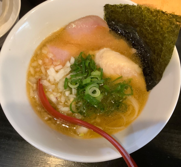 「[限定]海老の中華そば」@らぁ麺すみれ堂の写真