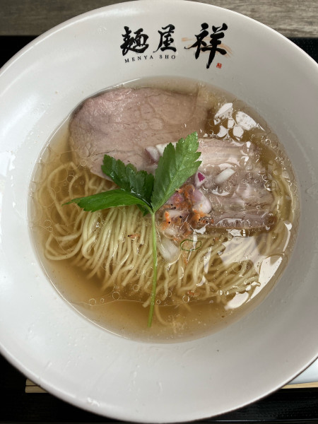 「瀬戸豚塩そば　850円」@麺屋 祥の写真