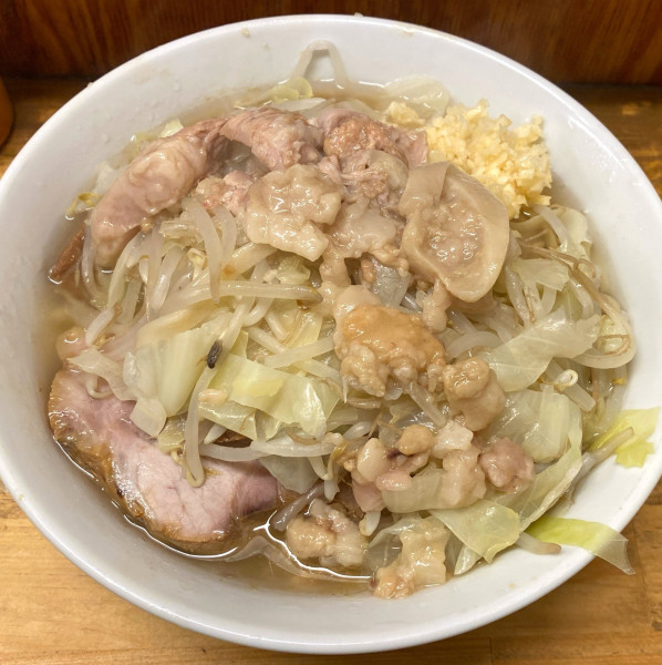 「小豚ラーメン 1,000円」@ラーメン二郎 前橋千代田町店の写真