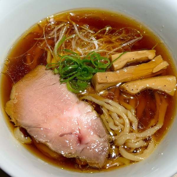 「醤油らぁめん」@燎の写真