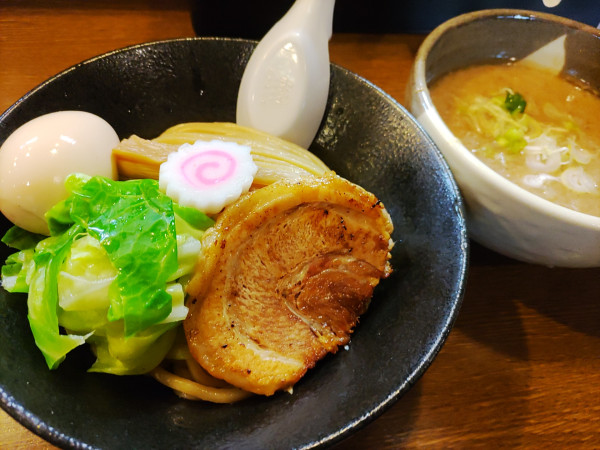 「味玉暖つけめん 1100円」@三角屋 暖 -DAN-の写真