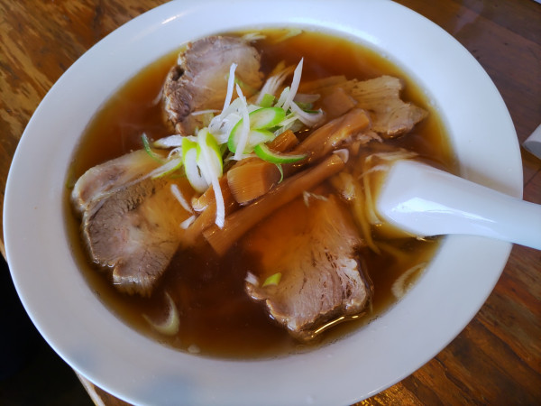 「チャーシュー麺 800円」@かじかや手打らーめんの写真
