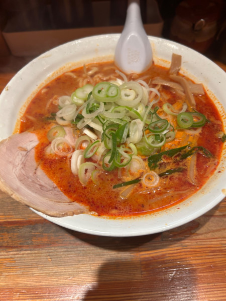 「辛旨味噌ラーメン」@こってりらーめん せきやけの写真