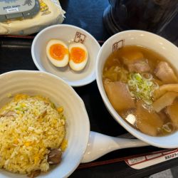 半チャーハンセット1230円