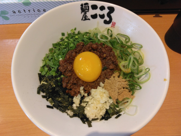 「台湾まぜそば930円(追飯付き)」@麺屋こころ 柏店の写真