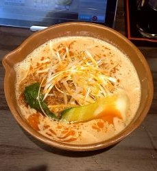 「信州味噌タンタン麺」@麺場 唐崎商店 松江店の写真