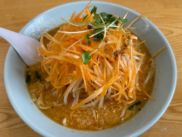 「ねぎみそ」@くるまやラーメン 箕輪店の写真