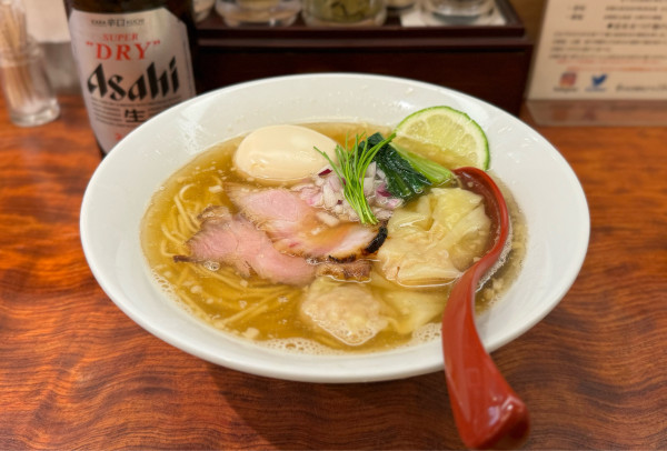 「特製煮干しそば ¥1300」@三馬路 東京店の写真