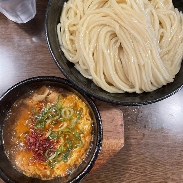 「越後坦々つけ麺 大盛 1,020円」@越後ラーメン 維新 湯沢本店の写真