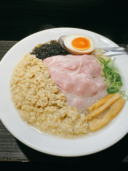 「特製ホタテ塩ラーメン」@中華蕎麦 無冠の写真
