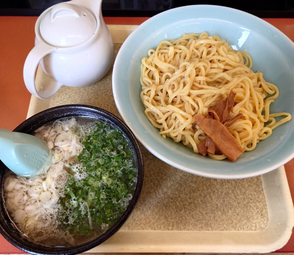 「ホタテ塩つけ麺(1020円)」@ラーメン山岡家 さいたま丸ヶ崎店の写真