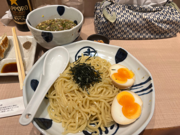 「ざるらーめん縁たま付き」@与ろゐ屋の写真