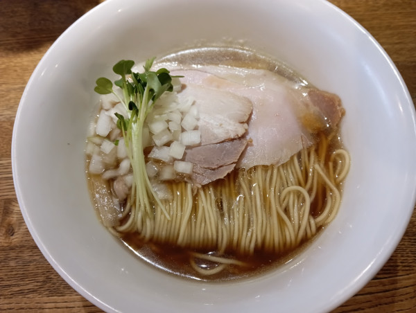 「いりこそば(¥980)」@中華そば 麺壁九年 本店の写真