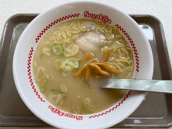 「ラーメン　￥４３０」@スガキヤ 大須店の写真