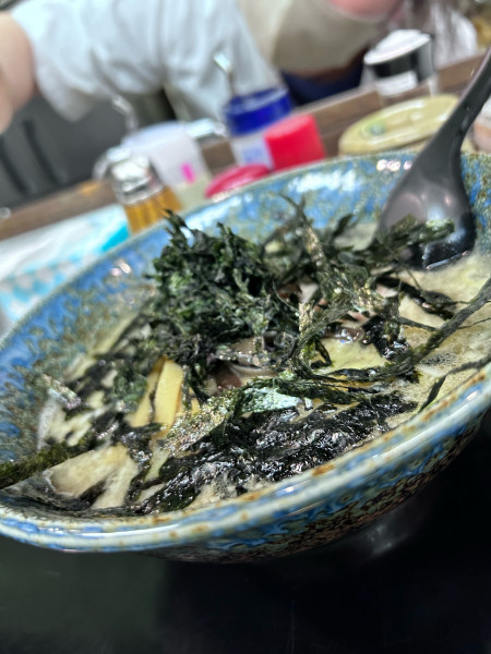 「のりらーめん」@まるみ 醤油専門店の写真