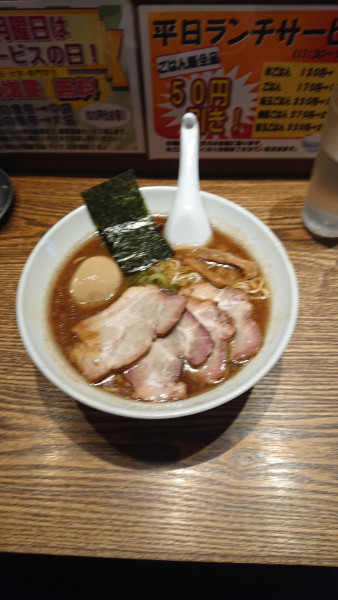 「特製うめやそば」@中華そば うめやの写真