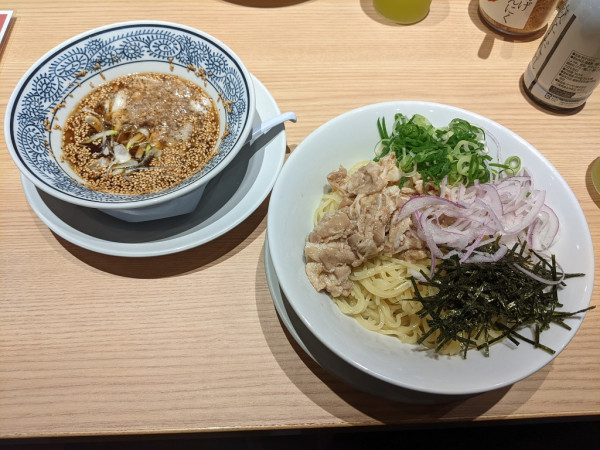 「和風肉つけ麺」@丸源ラーメン 高槻唐崎店の写真